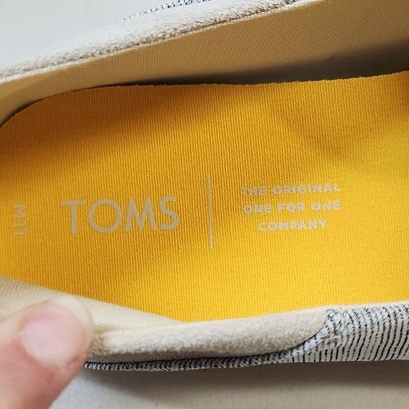 Toms Mens 11 Venice Collection Pull On Shoes - New - Picture 9 of 9
